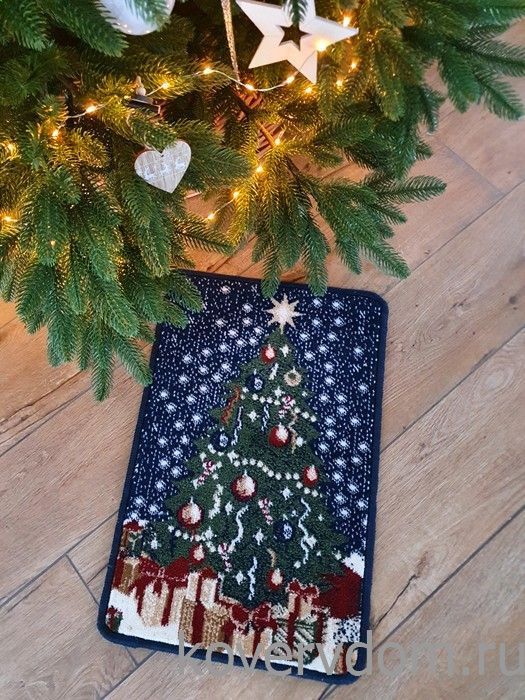 Новогодний сувенирный коврик 90098