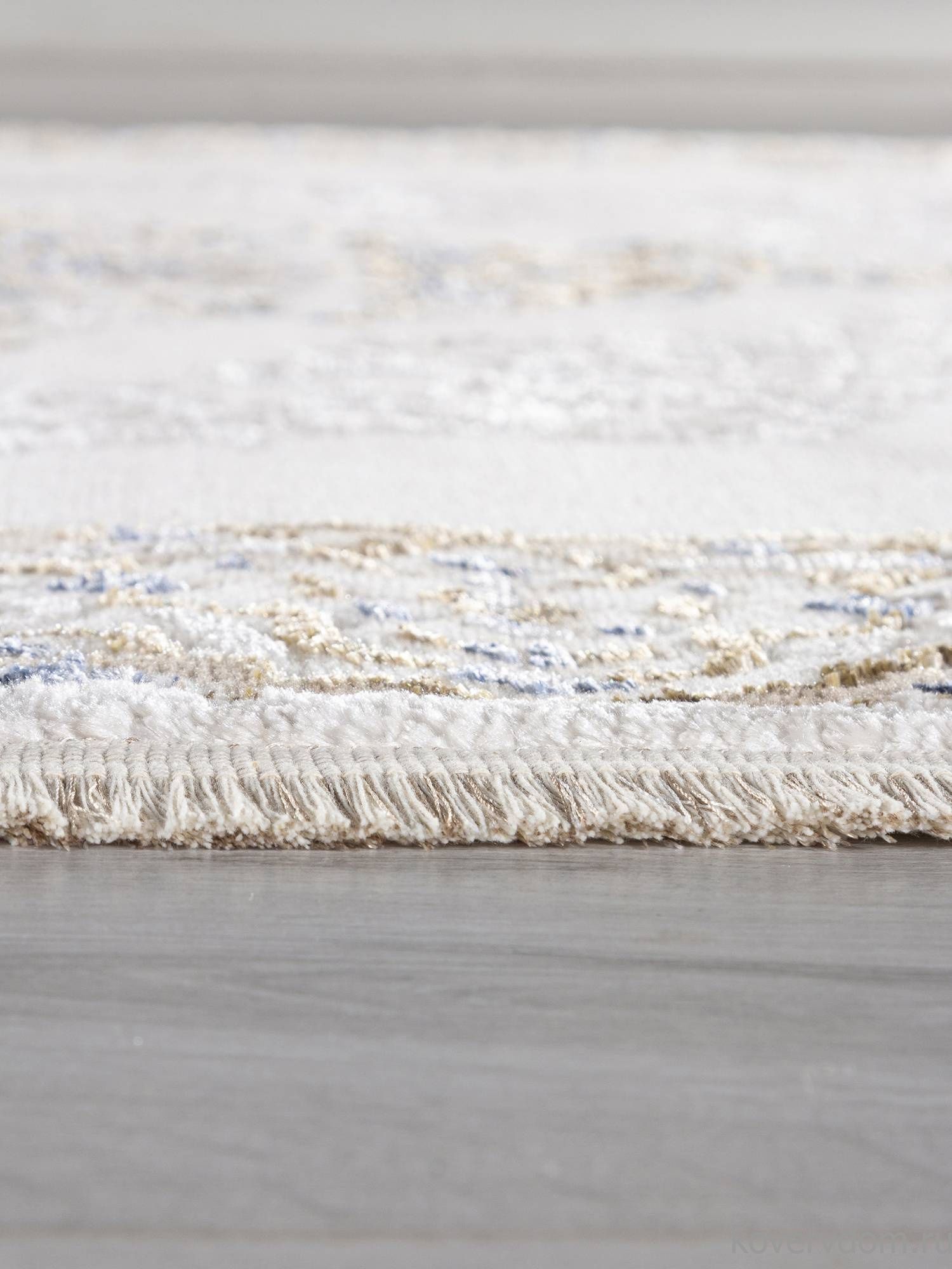 Ковер MOSSO 27236A CREAM / NAVY Овал