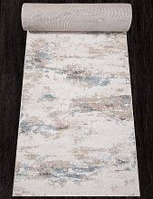 Круглый ковровая Дорожка NATUREL D994 BEIGE-BLUE