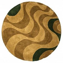Круглый ковер AMUR green