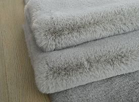 Пушистый ковровая Дорожка RABBIT PREMIUM MS1000 L.GREY