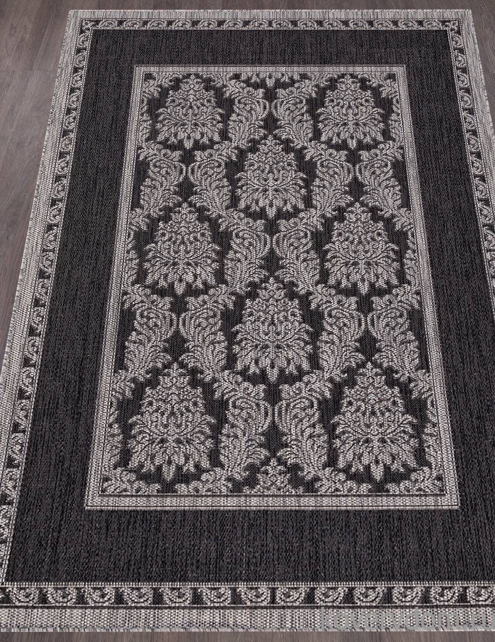 Ковер циновка VEGAS S001 BLACK-GRAY Ковер циновка VEGAS S001 BLACK-GRAY