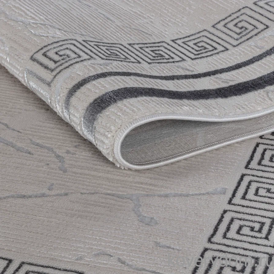 Ковер Leonidas B0740A White-Grey Ковер Leonidas B0740A White-Grey