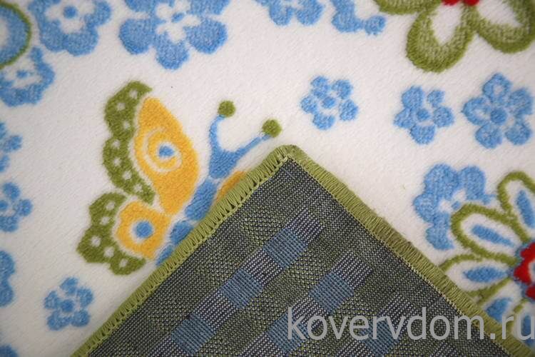 Детский ковер Бабочки -Цветочки PTT Sorona JOYFUL KIDS Flower Детский ковер Бабочки -Цветочки PTT Sorona JOYFUL KIDS Flower