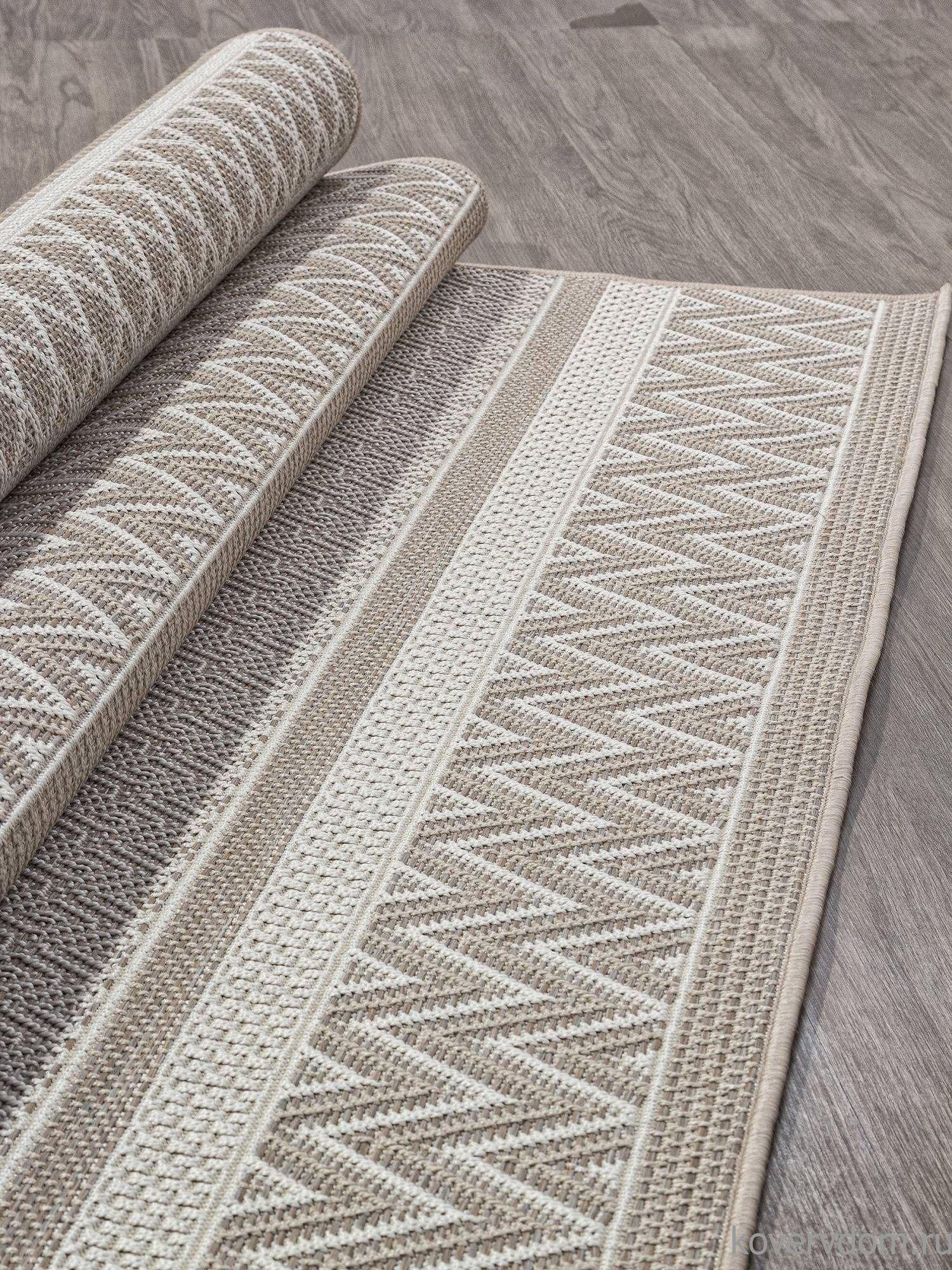 Ковер-циновка INDIGO S121 BEIGE Ковер-циновка INDIGO S121 BEIGE