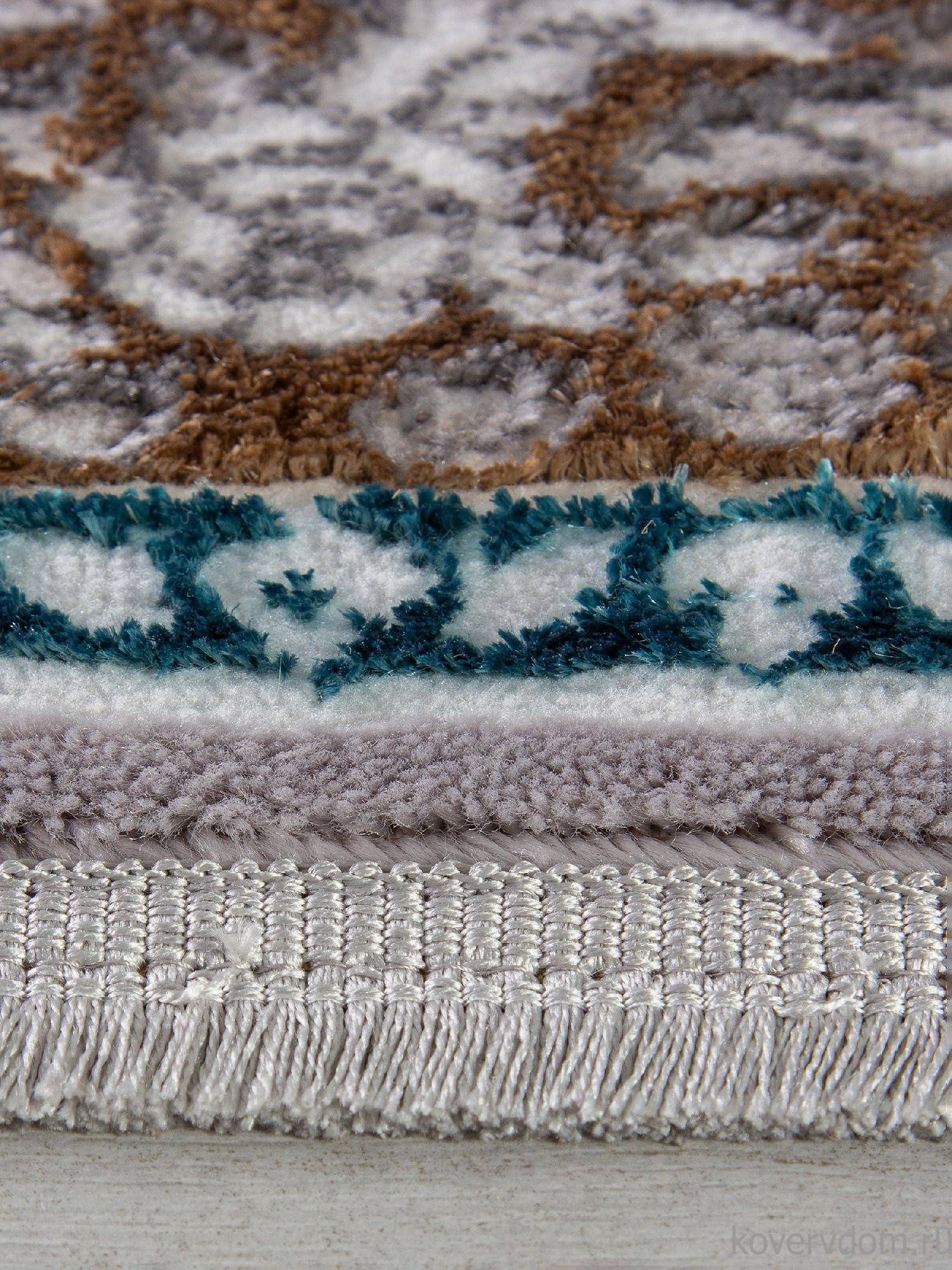 Ковер HALIF F640 GREEN-BLUE