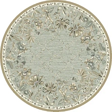 Рельефный ковер Бельгийский из вискозы GENOVA R 38262 6525 90 КРУГ