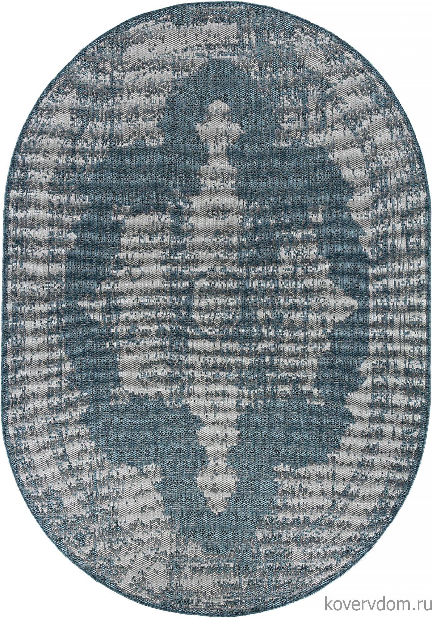 Ковер KAIR-A S129 BLUE Овал