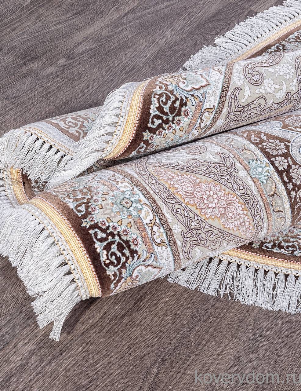 Ковер FARSI 1500 145 BROWN Круг