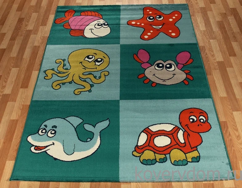 Детский ковер Sonic Kids Подводный мир 1314 IA1 S Детский ковер Sonic Kids Подводный мир 1314 IA1 S