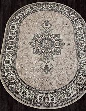 Ковер в спальню GAVANA-A D412 BEIGE Овал