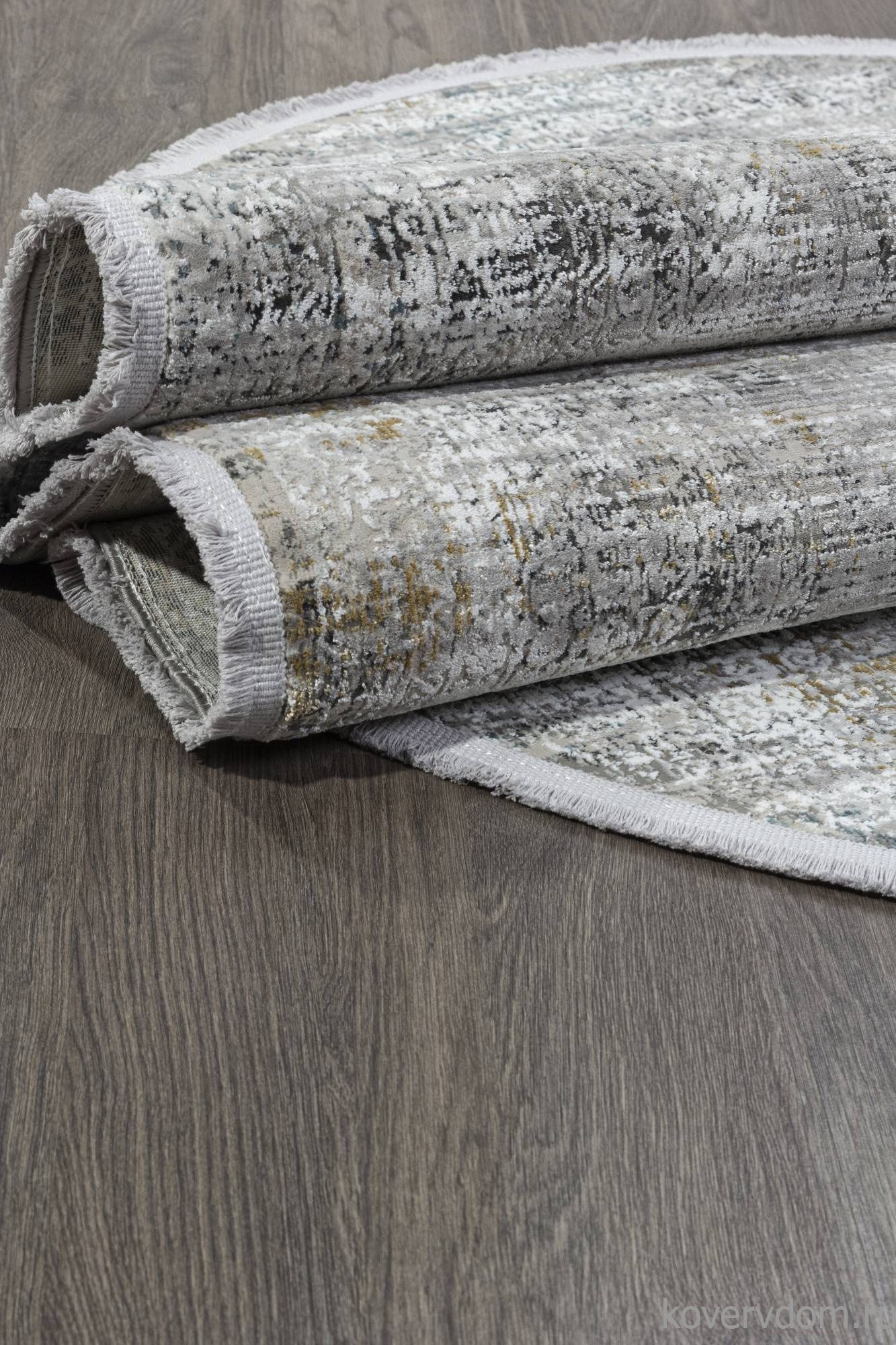 Ковер LORENZO C270AJ GREY / BLUE Овал