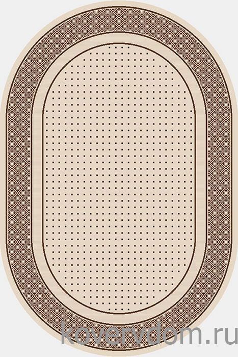 Циновка NOVARO 903-19 ОВАЛ