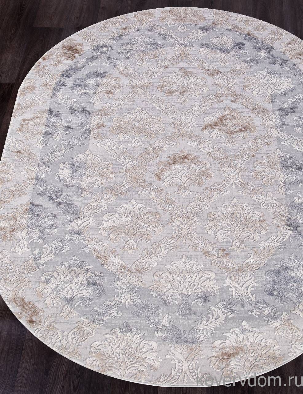 Ковер TOKIO 15503A BEIGE / GREY Овал Ковер TOKIO 15503A BEIGE / GREY Овал