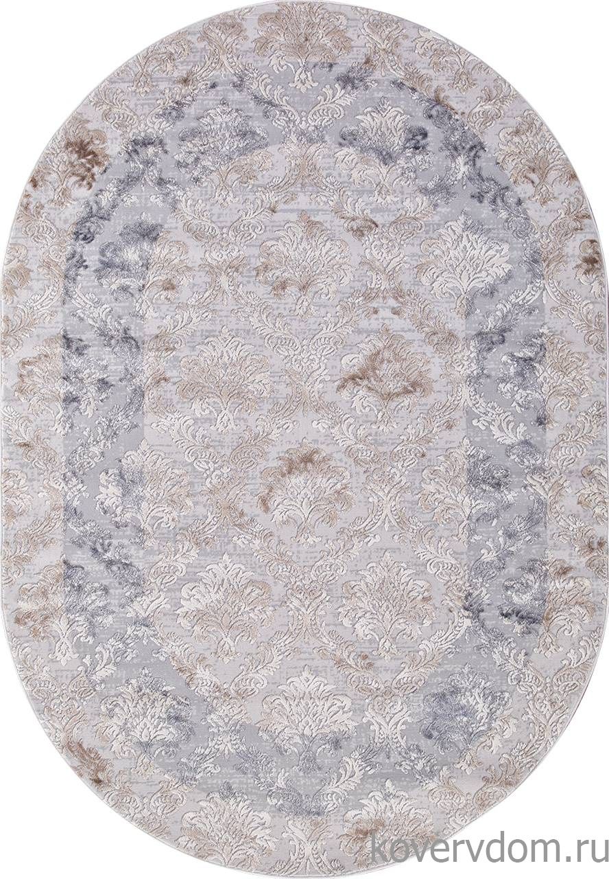 Ковер TOKIO 15503A BEIGE / GREY Овал Ковер TOKIO 15503A BEIGE / GREY Овал