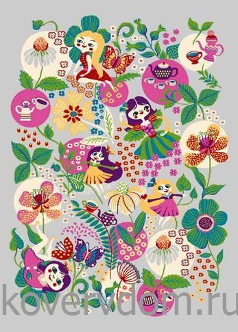 Ковер детский FUNKY ELA grey