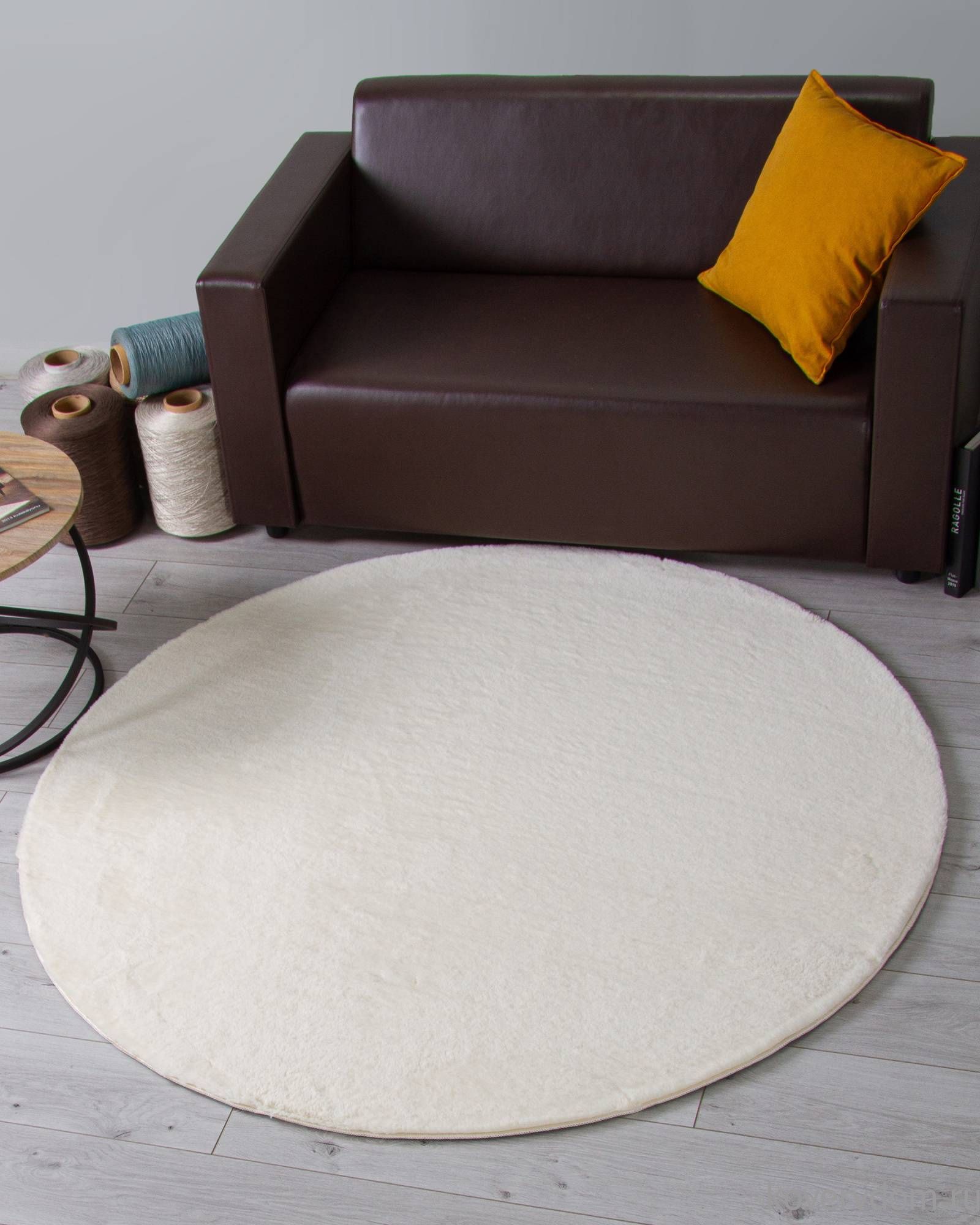 Ковер RABBIT LUXE PX2001 CREAM Круг