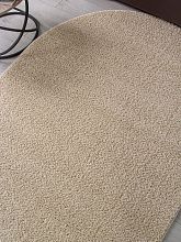 Ковер длинноворсовый MOKKO T600 LIGHT BEIGE Овал