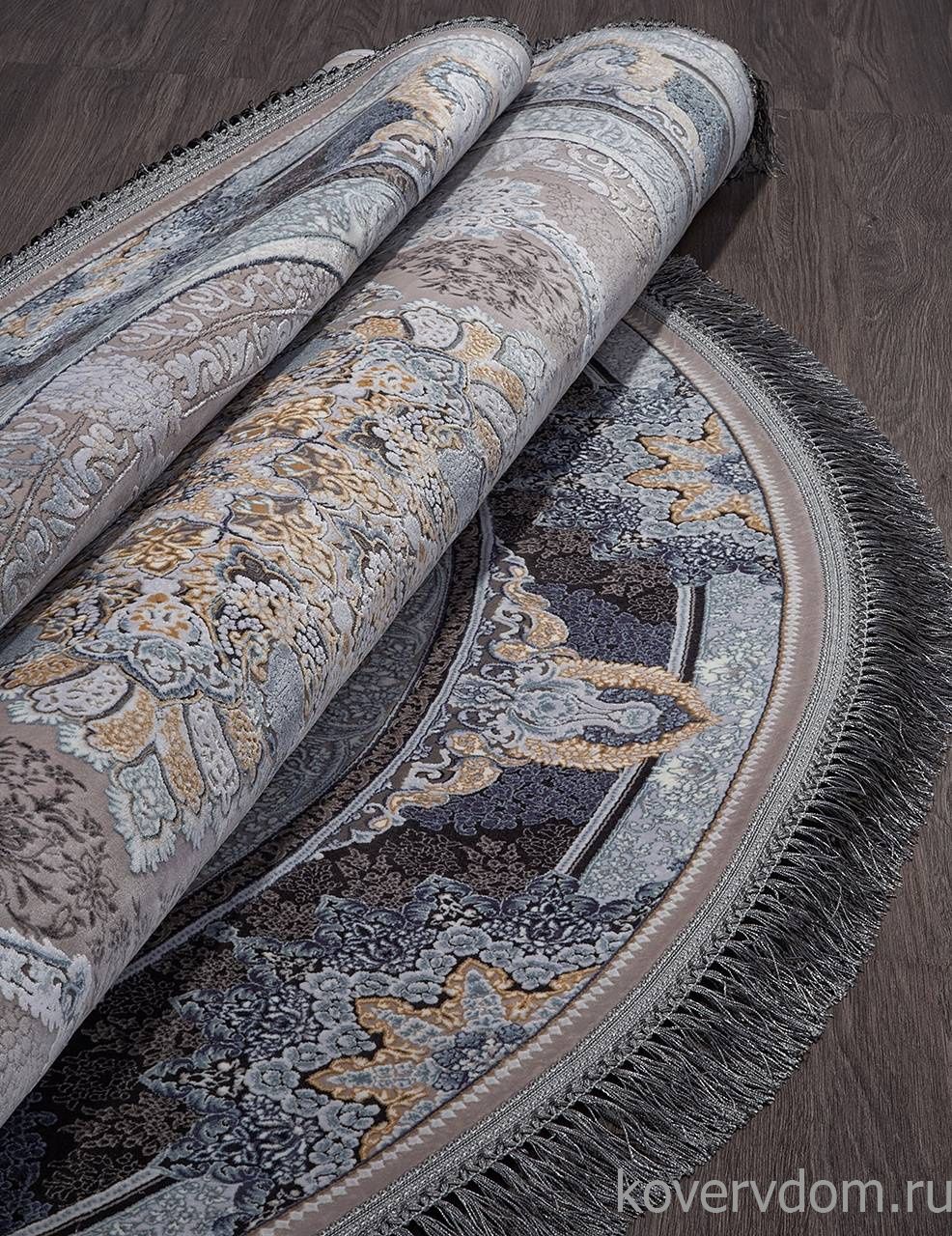 Ковер FARSI 1200 266 LIGHT GRAY Круг Ковер FARSI 1200 266 LIGHT GRAY Круг