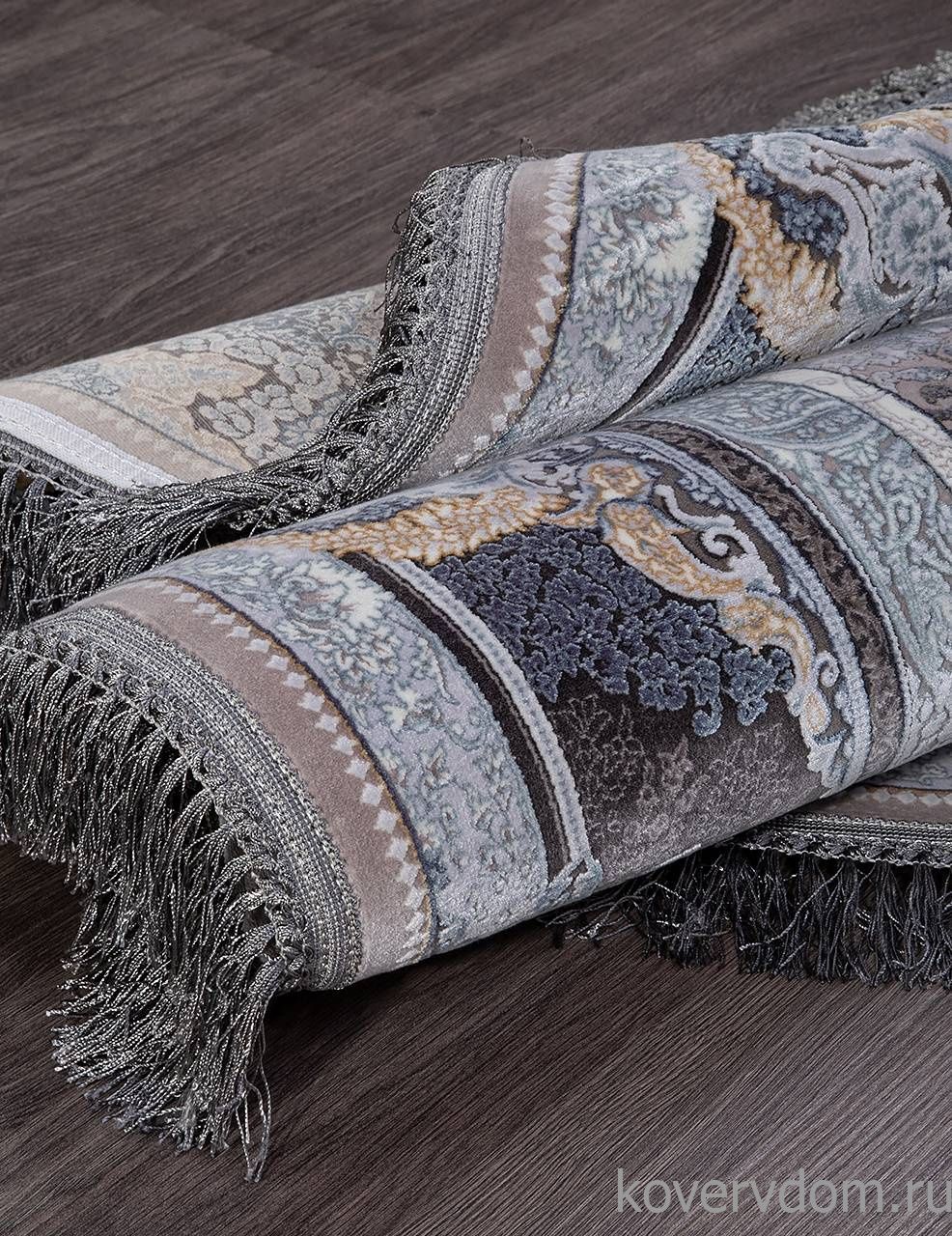 Ковер FARSI 1200 266 LIGHT GRAY Круг Ковер FARSI 1200 266 LIGHT GRAY Круг