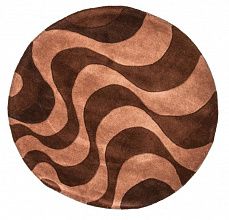 Круглый ковер AMUR brown