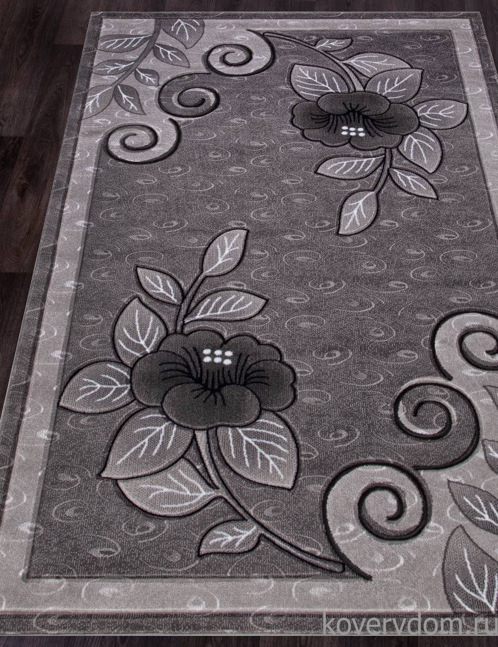 Ковер MEGA CARVING 4784 GRAY