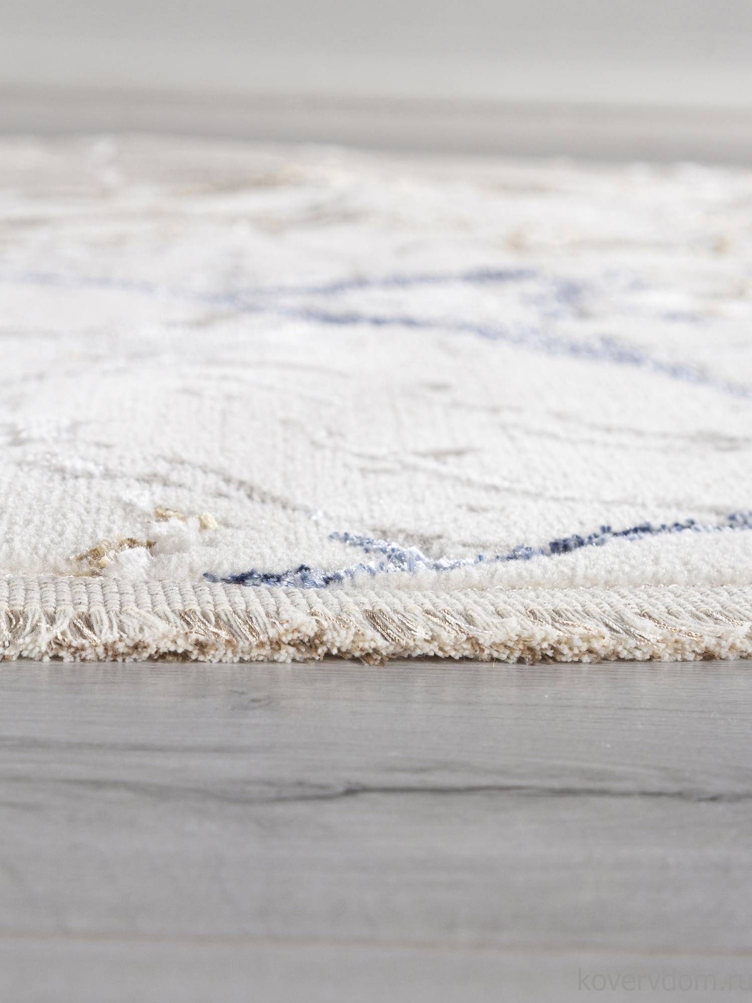 Ковер MOSSO 27231A GRY / NAVY Овал