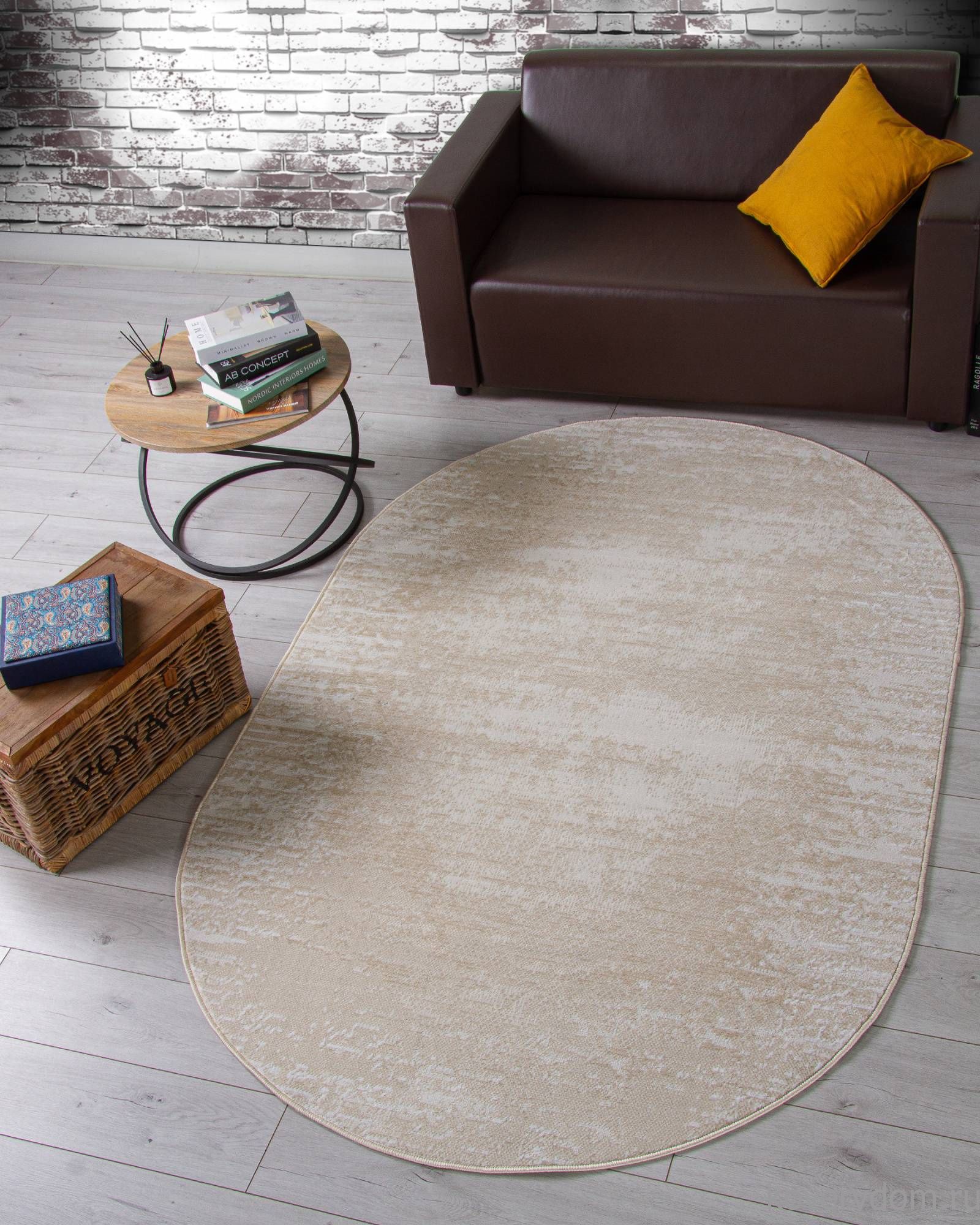 Ковер CUBA F270 BEIGE Овал