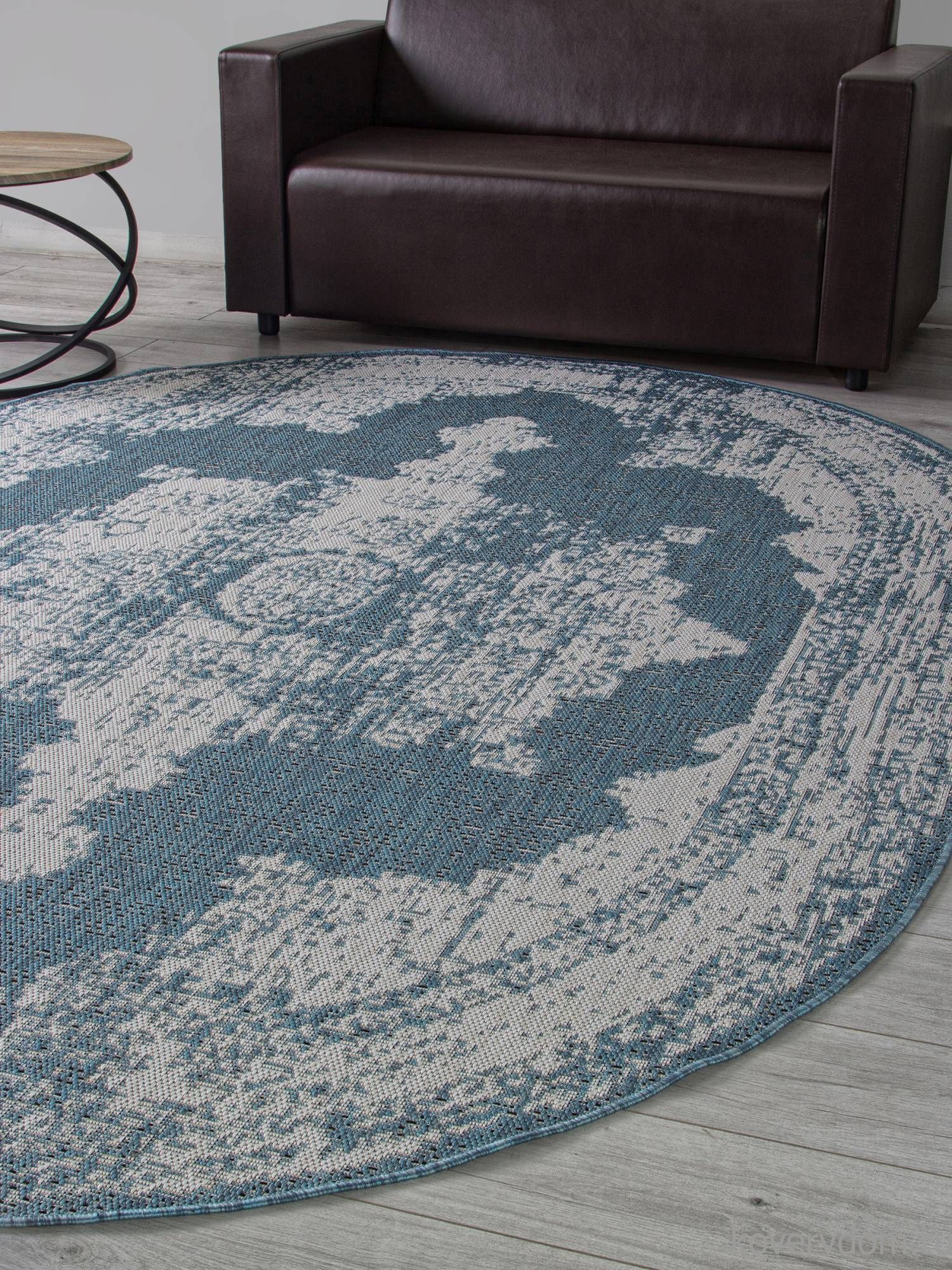 Ковер KAIR-A S129 BLUE Овал